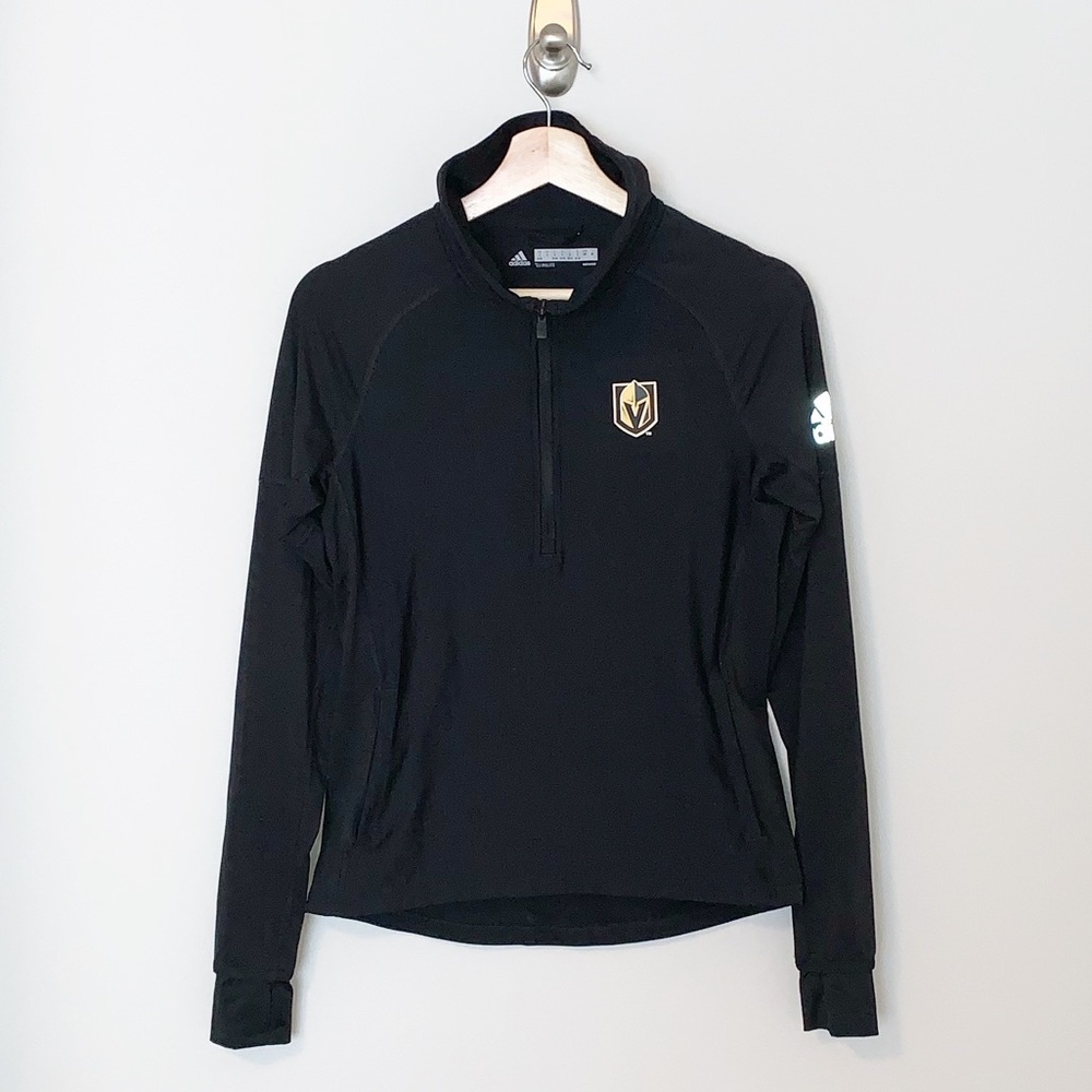Adidas NHL Knights Women’s 1/2 Zip Pullover - SM - Picture 2 of 6